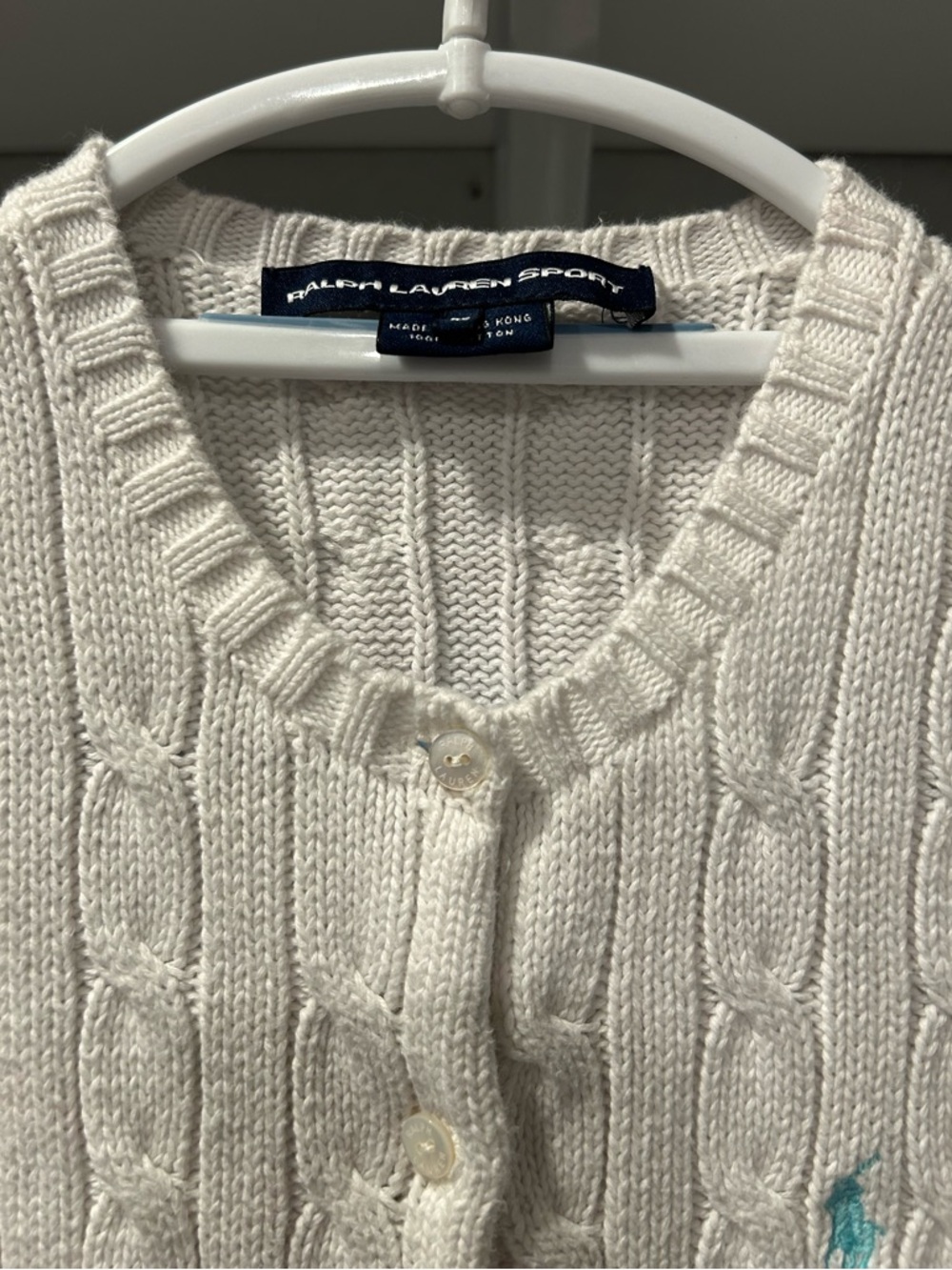 Ralph Lauren Sport Cable Knit Cardigan - Picture 2 of 16